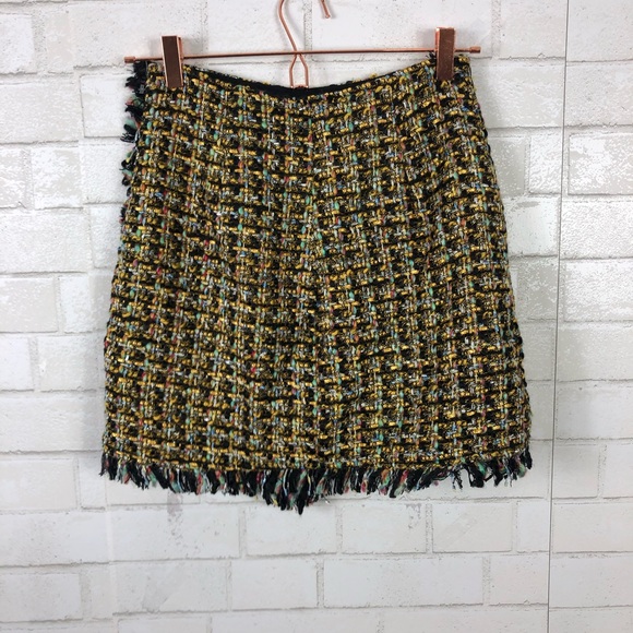 NEW NBD X REVOLVE Orion Tweed Wrap Skirt - Picture 5 of 9